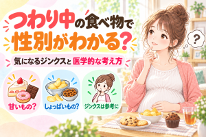 つわり中の食べ物で性別がわかる？5つの代表的なジンクスと医学的な根拠を調査