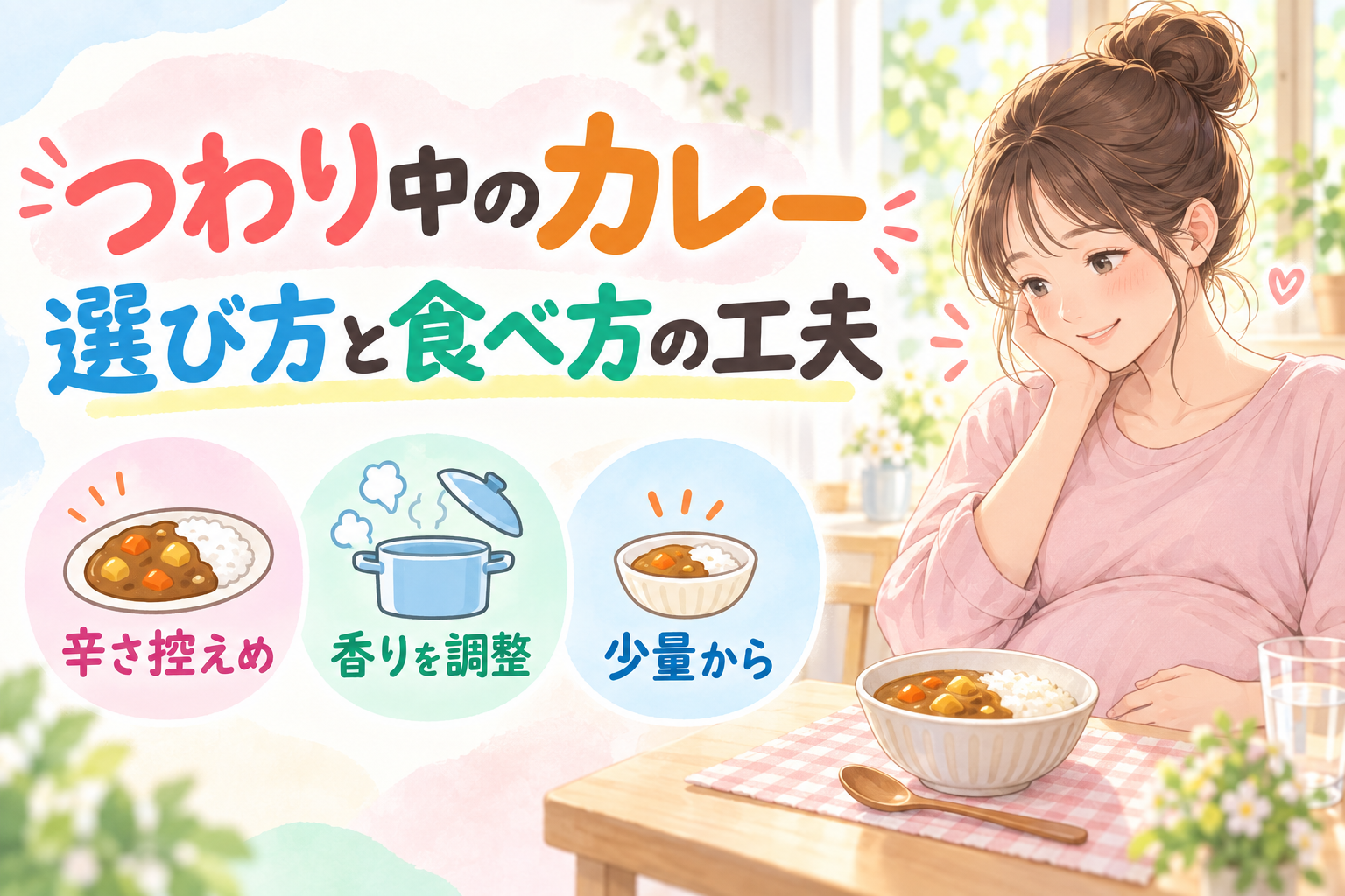 つわり中のカレーは大丈夫？妊婦さんが知るべき選び方と工夫